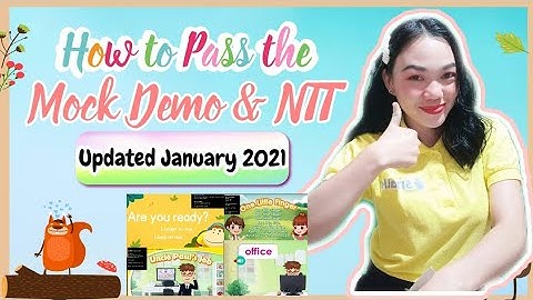 51talk NTT How to Pass the Mock Demo