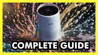 Philips Air Purifier 800 series disassembly, clean up, and reassembly