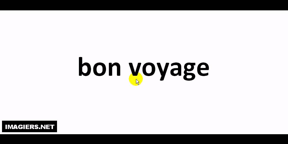 French Pronunciation Bon Voyage YouTube