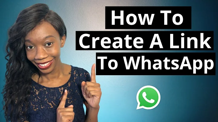 How To Create A Link To WhatsApp  | WhatsApp Link | Free