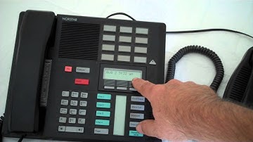 Setting Nortel Operator Status F982