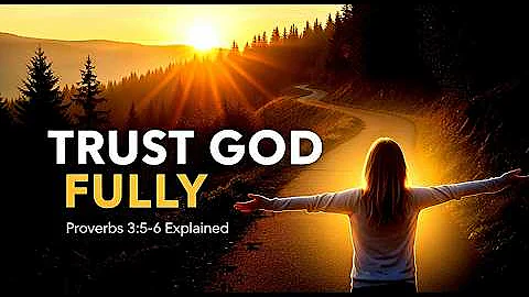 Trusting God Completely | Proverbs 3:5-6 Explained – Bible Verse of the Day