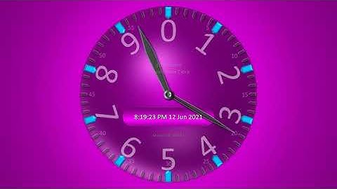 MatsClock 280087 - Free PowerPoint Digital Clock PPT Timer