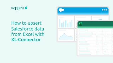 How to upsert Salesforce data from Excel with XL Connector