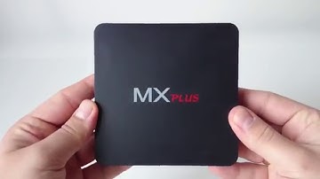 MX Plus Android TV Box powered by Amlogic S905 Unboxing (Video)