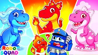 Dinosaurs Come to Life | Surprise Eggs Kids Songs | Learn Dinosaurs | Robosquad Nursery Rhymes