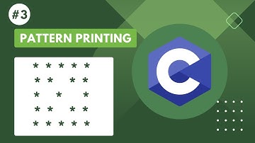 C Programming Tutorial : Mastering Hollow Square Diagonal Printing || Learn  C programming language