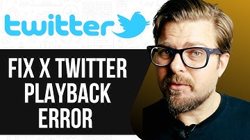 HOW TO FIX X TWITTER PLAYBACK ERROR 2025! (FULL GUIDE)