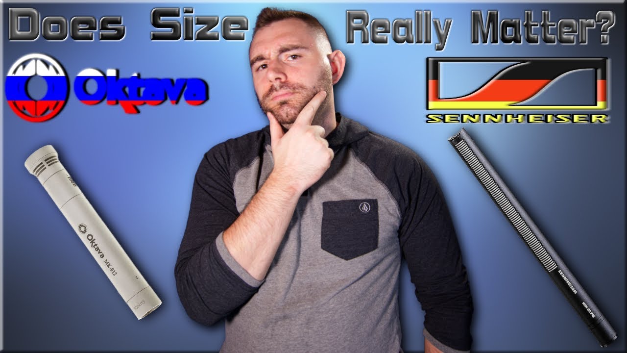 Shotgun vs Pencil Condenser Microphone Test and Review (Sennheiser MKH