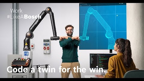 Work #LikeABosch: Digital Twins