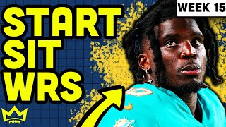 Week 15 Start Em Sit Em Wide Receiver Rankings | Fantasy Football 2022