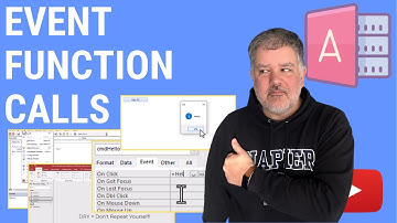 Gebruik één functie om meerdere formuliergebeurtenissen in MS Access te verwerken
