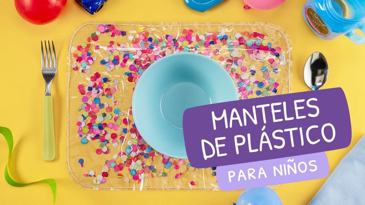 Manteles de plástico para niños 