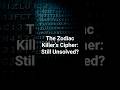 The Cryptic Killer: Chasing the Zodiac #history #documentary #facts #historyfacts #information