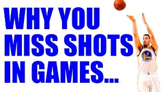 3 Secrets To MAKE Shots IN GAMES + 3 Basketball Shooting Drills!
