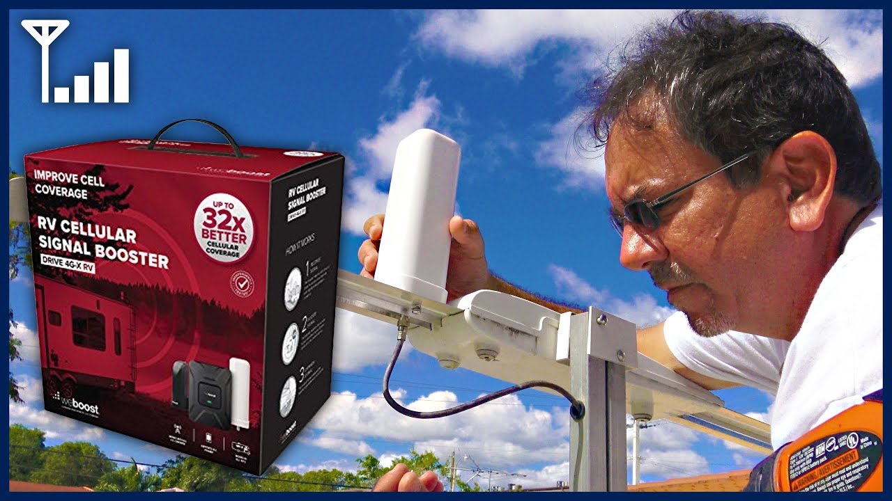 RV Cellular Signal Booster Unboxing Installation And Review YouTube RV Cellular Signal Booster Unboxing Installation And Review YouTube