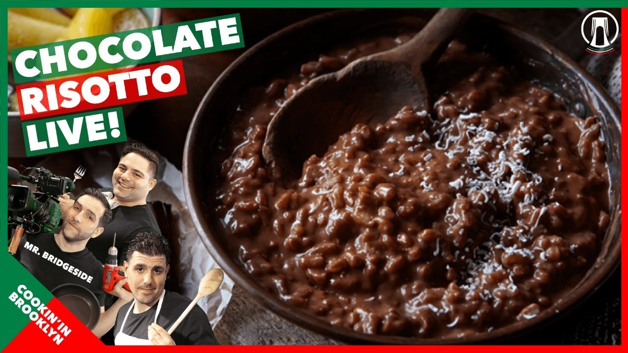 Chocolate Risotto Cookin' Chocolate Risotto Live - YouTube