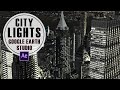 Google Earth Studio: How to add city lights (night) w/ After Effects 🌎+💡 (no plugins)