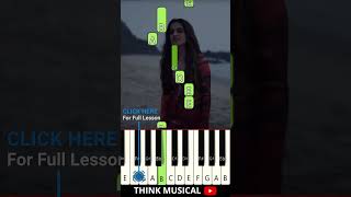 Heeriye 2- Arijit singh & jasleen royal #piano #shorts