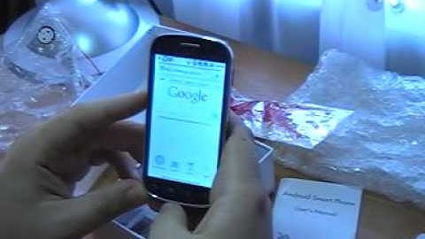 A1000 Dual Cards Android 2.2 Cell Phone 4.0" Capacitive Touch Screen Dual Camera WIFI TV Mobile