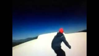 Krasser Snowboard Trick