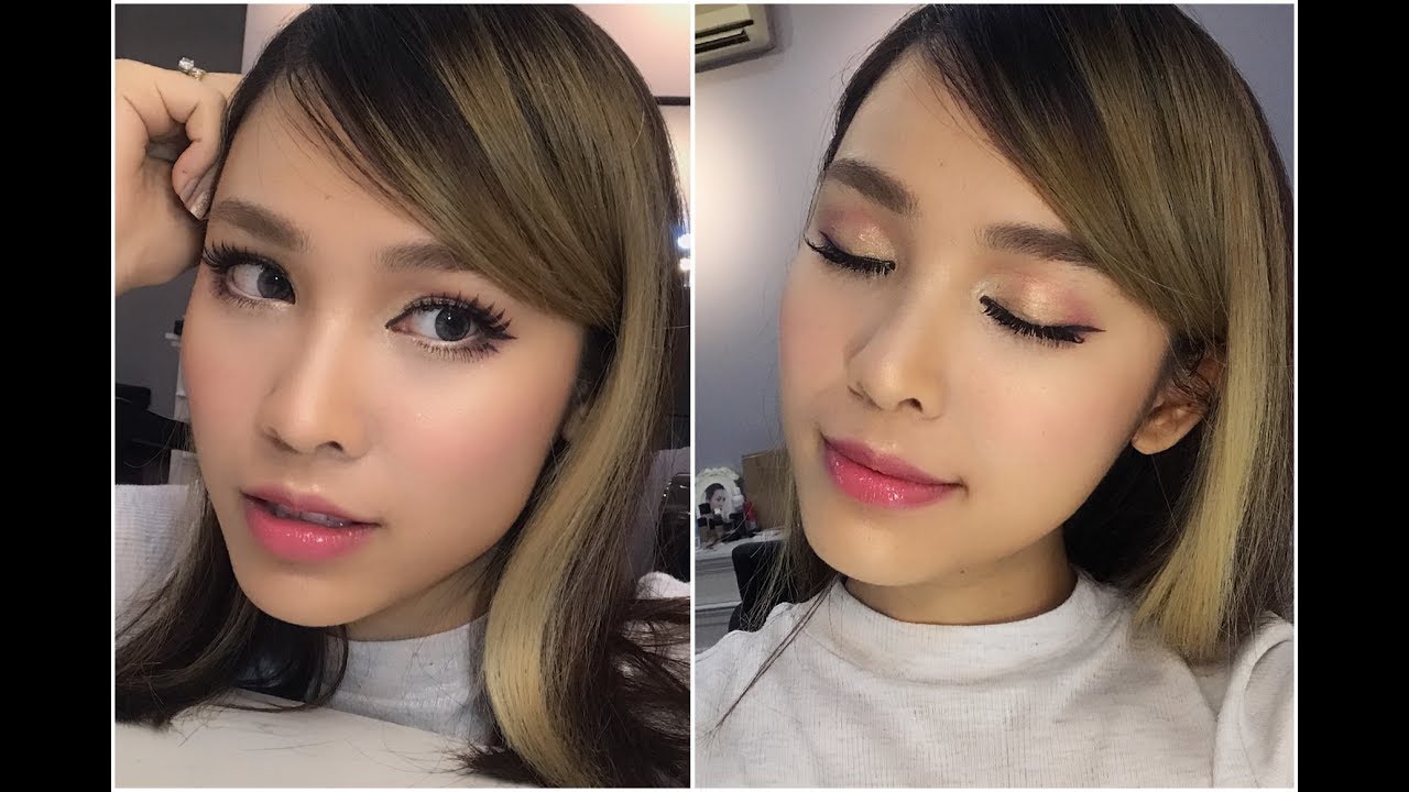 [ QUACH ANH ] Pink Doll Makeup Look