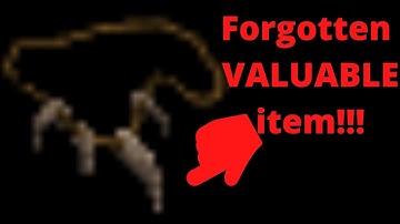 The forgotten valuable MMORPG item! [TIBIA] [PROFIT] [LOW LEVEL] [FREE ACCOUNT]