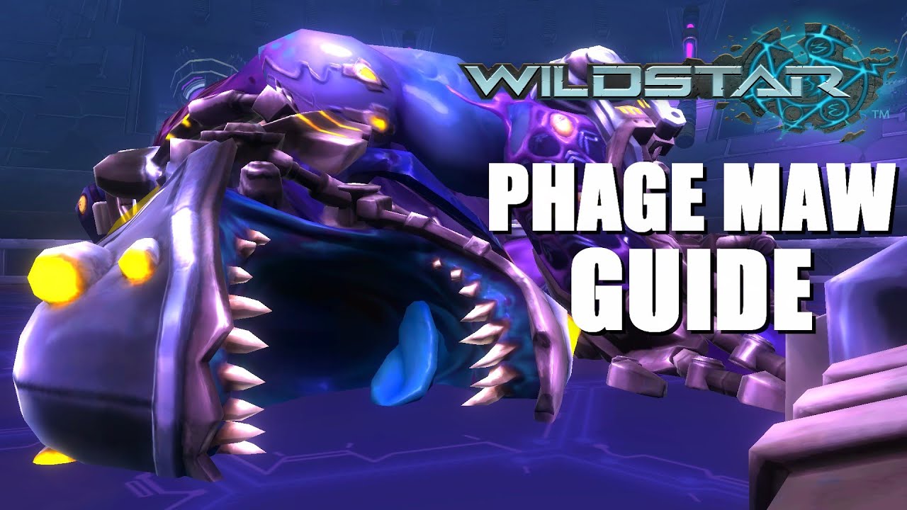 Wildstar 20 Man Boss Guide Phage Maw Boss Kill Warrior Dps Phage Maw Youtube