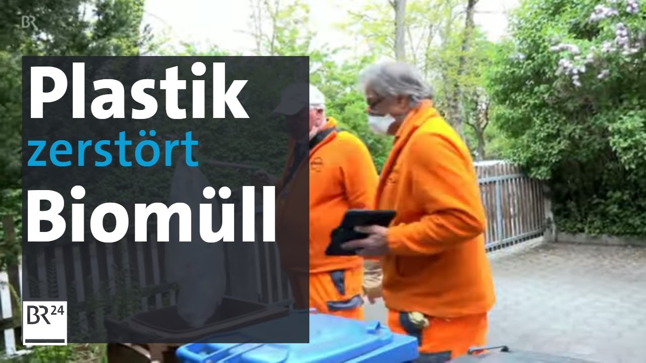 Sorgloser Umgang mit Mülltrennung: Im Biomüll ist jede Menge Plastik