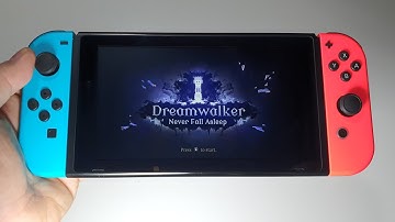 Dreamwalker: Never Fall Asleep Nintendo Switch handheld gameplay