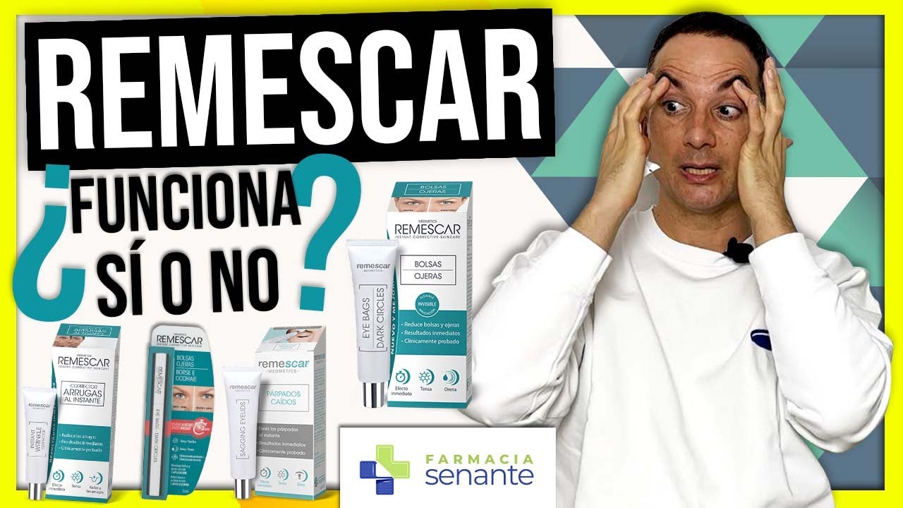 REMESCAR Bolsas y Ojeras Opiniones ✨ Remescar Como Funciona 🌼FARMACIA  SENANTE 