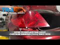 How to Replace Tail Light 2007-2010 Chrysler Sebring