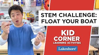 STEM Challenge: Float Your Boat