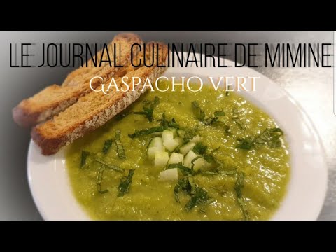 Vidéo: Recette: Gazpacho Vert Sur RussianFood.com