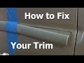 How to Repair Automotive Trim.