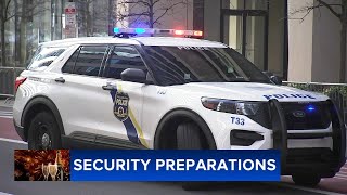 Security preparations underway for New Year's Eve and Mummers Parade