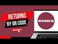 How to Do Amazon Returns at Kohl’s Using a QR Code
