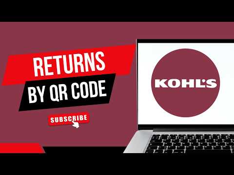 How to Do Amazon Returns at Kohl’s Using a QR Code