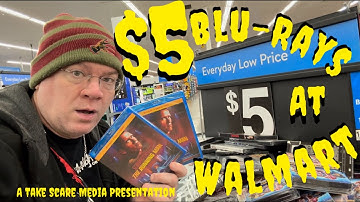 $5 BLU-RAYS AT WALMART | New Five Dollar Movies in Stock | #physicalmedia 
