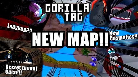 SECRET TUNNEL IS FINALLY OPEN!! NEW GORILLA TAG UPDATE!!! (Gorilla Tag)