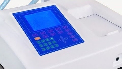 Demonstration of UV Visible Spectrophotometer || A demo and practice instrument video Model No.S-927
