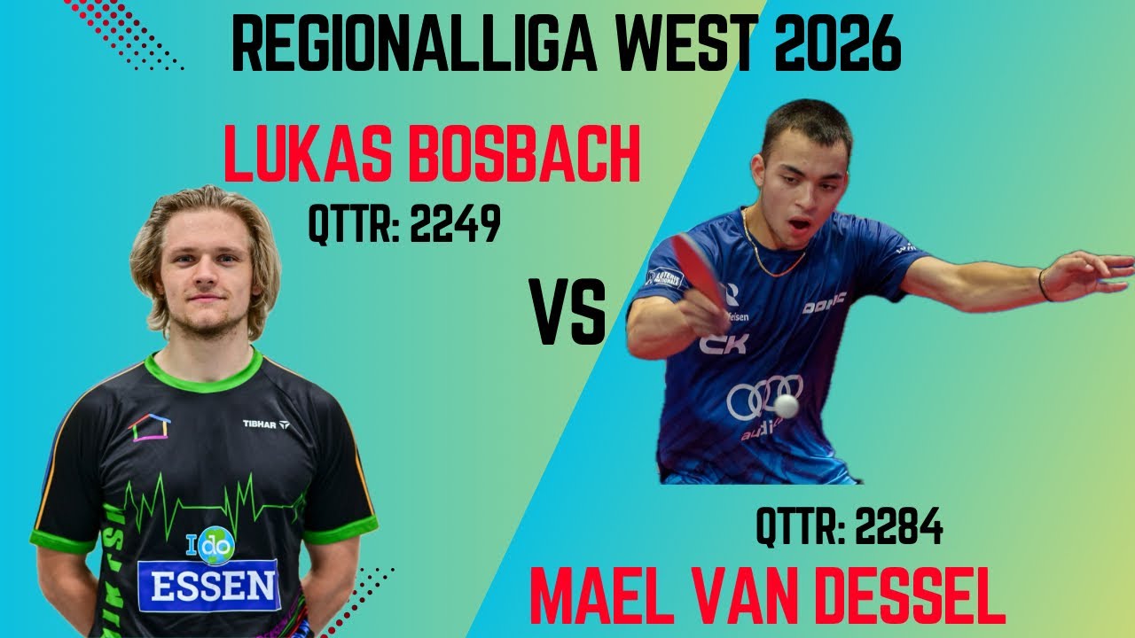 Lukas Bosbach - Mael Van Dessel | Regionalliga West 2026