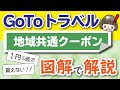 地域共通クーポン【簡単解説】多く貰うコツ ／ GoTo トラベルキャンペーン 東京解禁?! ／いくらもらえる？どこでもらえる？得する方法は？わかりやすく図解でお得な情報を解説します。