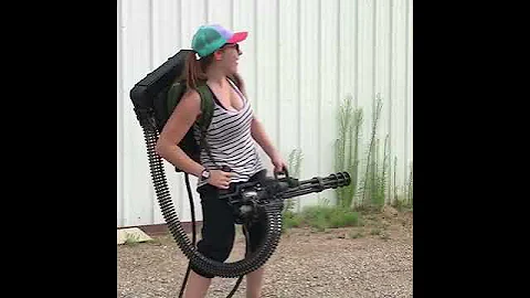 Beltfed Backpack Minigun