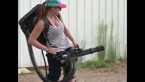 Beltfed Backpack Minigun