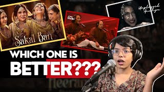 Sakal Ban Reaction | Heeramandi | Coke studio Pakistan & Meesha Shafi