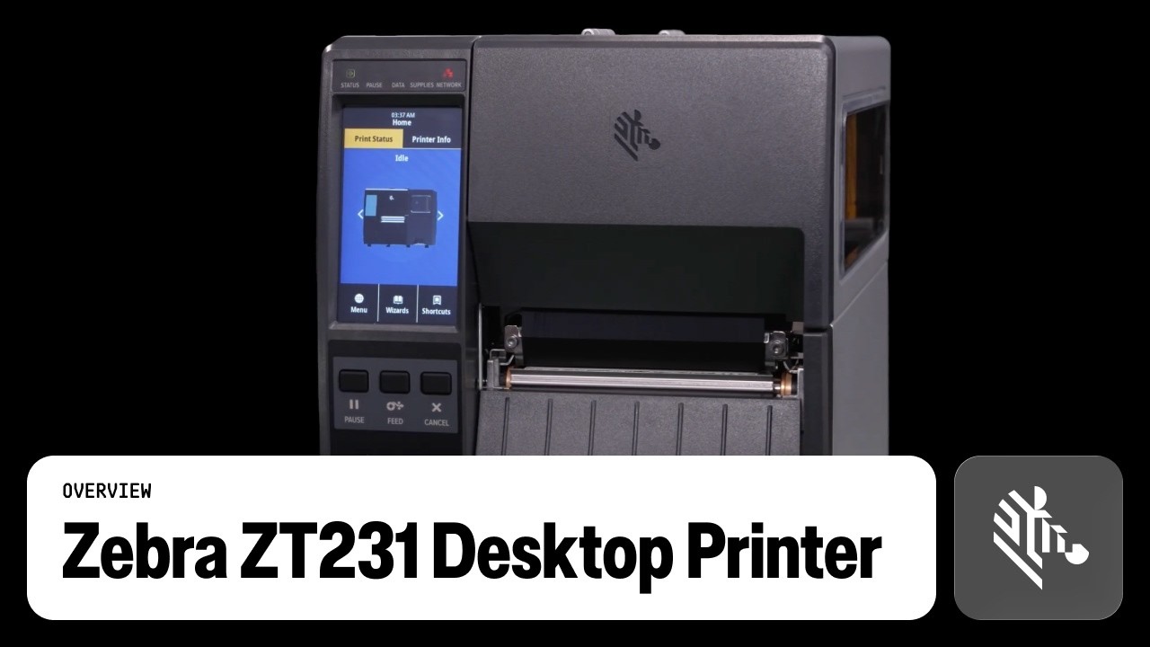 Zebra ZT231 Desktop Printer Overview | Zebra