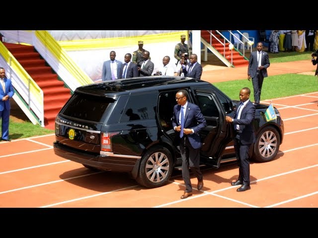 The Departure & Arrival of President Kagame to the consecration of His Grace Antoine Kambanda