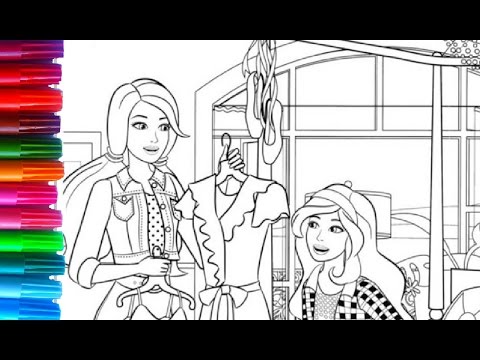 Download Coloring Pages BARBIE Princess Chelsea Coloring Book ...