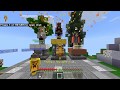 Minecraft Treasure Wars trios/w my friends The Pale Orc 11 and hamzahsayang/ip hivebedrock.network